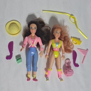 VTG 1992 Playmates Toys Swans Crossing Gloria & Sydney